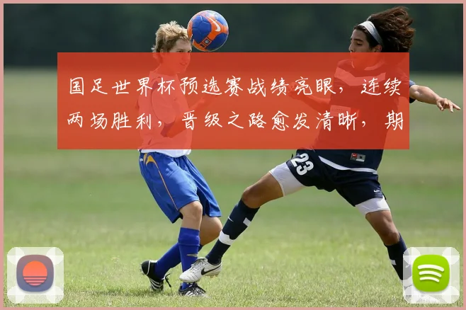 国足世界杯预选赛战绩亮眼，连续两场胜利，晋级之路愈发清晰，期待精彩表现，。